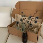 Экобокс: сухоцветы Эрингиум и Лён в Санкт-Петербурге - Фотография 4