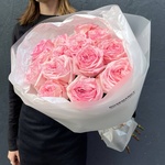 Тот самый букет из 15 пионовидных роз в Санкт-Петербурге - Фотография 7