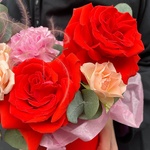 Последнее танго в Париже: французские розы и другие цветы в Санкт-Петербург - Фотография 5