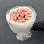 День 13: 15 кустовых роз в лаконичной упаковке в Санкт-Петербурге - Фотография 6