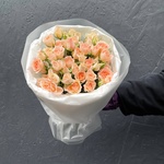 День 14: персиковые розы в лаконичной упаковке - Фотография 5