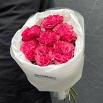 Пинк блюз: стойкие розы в лаконичной упаковке в Санкт-Петербурге - Фотография 8