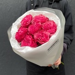 Пинк блюз: стойкие розы в лаконичной упаковке в Санкт-Петербурге - Фотография 2