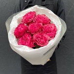 Пинк блюз: стойкие розы в лаконичной упаковке в Санкт-Петербурге - Фотография 5