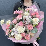 Пион-букет: нежный букет цветов за 10890 - Фотография 1