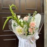 Яблочный шорли: авторский букет в нежной гамме - Фотография 3 Яблочный шорли: авторский букет в нежной гамме - Фотография 3