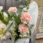 Яблочный шорли: авторский букет в нежной гамме - Фотография 2 Яблочный шорли: авторский букет в нежной гамме - Фотография 2