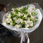 Пюр вайт: 11 белоснежных альстромерий - Фотография 4