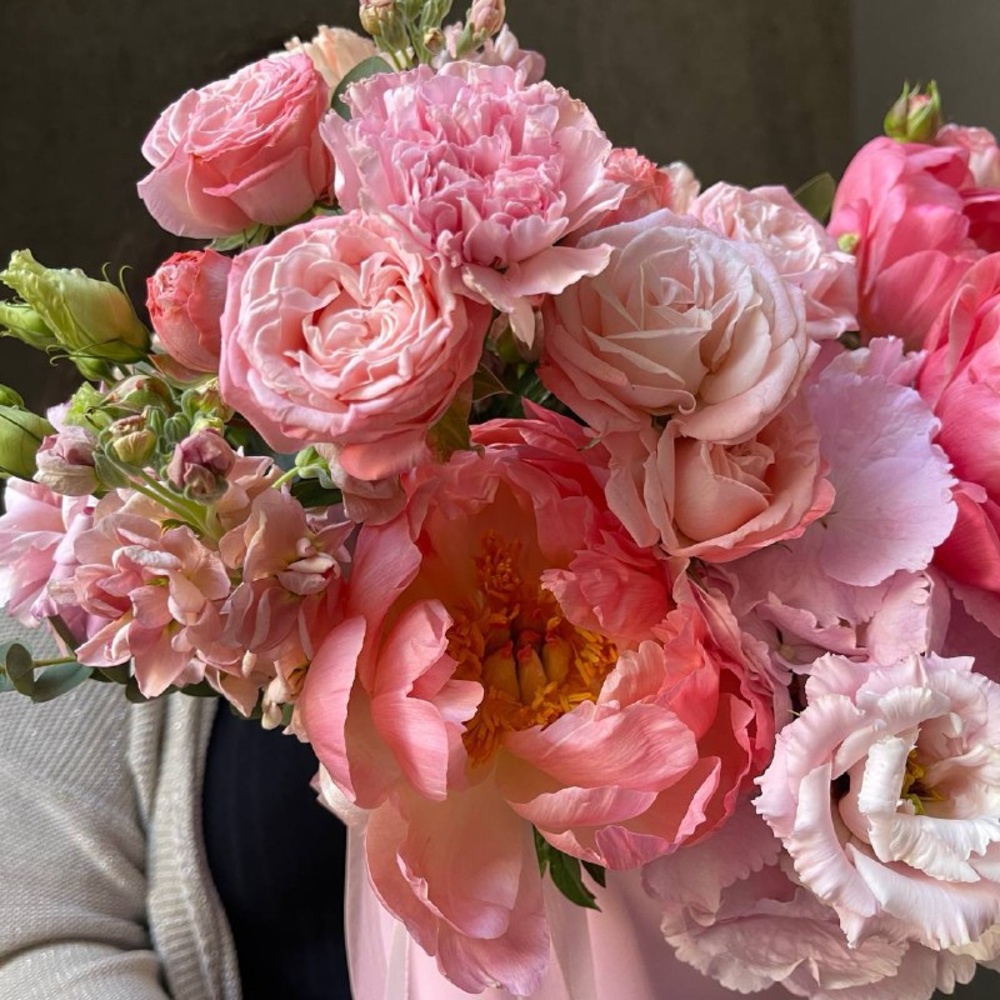 Королева Матильда: авторская композиция в шляпной коробке