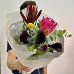 О, Боже, какой мужчина: экзотическая протея, каллы и леукадедрон с доставкой в Санкт-Петербурге - Фотография 5