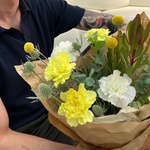 Моя попытка номер 5: кружевной диантус, эрингиум и краспедия с доставкой в Санкт- Петербурге - Фотография 2