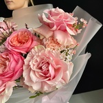 Свет моих очей: авторский букет с французскими розами  в Санкт-Петербурге - Фотография 6