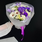 В ее глазах: авторский букет с синими анемонами в Санкт-Петербурге - Фотография 7