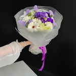 В ее глазах: авторский букет с синими анемонами в Санкт-Петербурге - Фотография 6