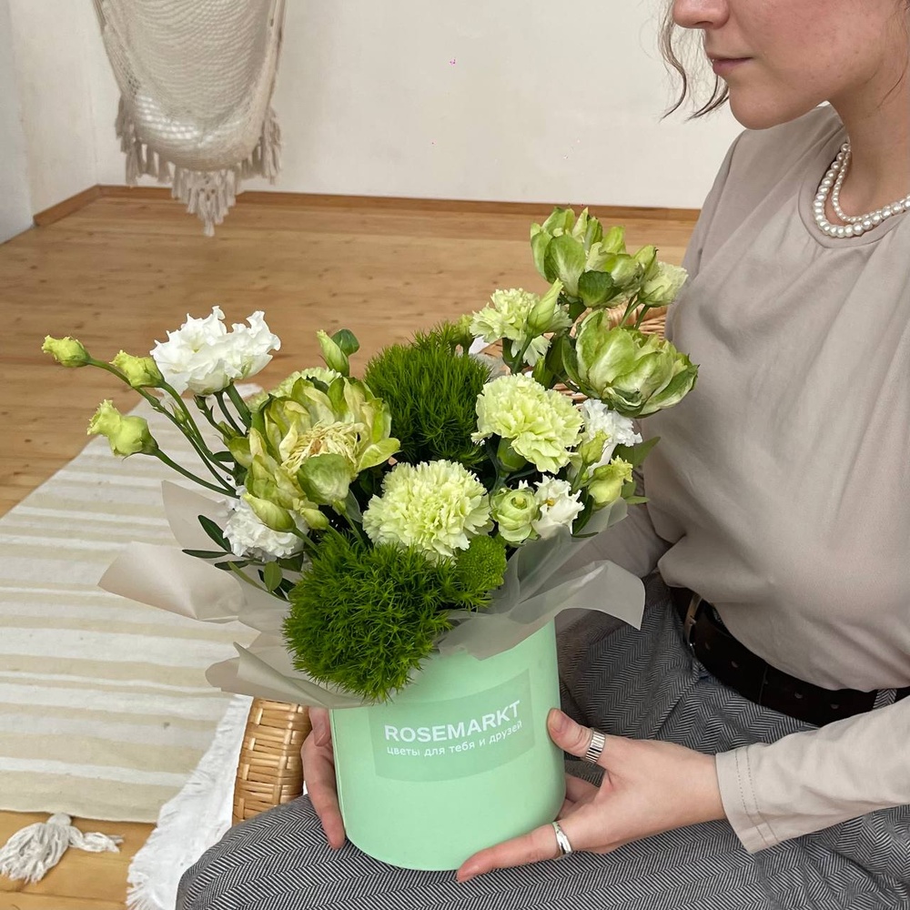 Немного о зеленом: роза Вегги, мятные диантусы и другие цветы