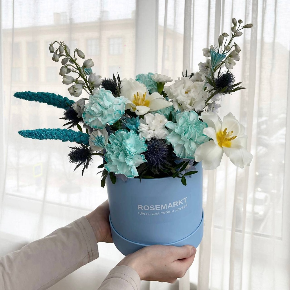 Русалочьи грезы: белые тюльпаны, диантусы и другие цветы