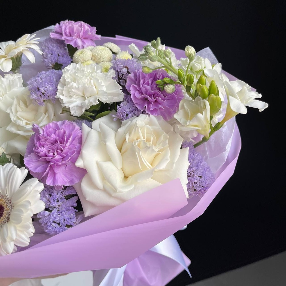 Подари мне весну: авторский букет в нежной гамме