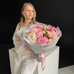 Больше, чем любовь: авторский букет в нежной гамме в Санкт-Петербурге - Фотография 5