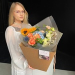 500 дней лета: авторский букет в нежной гамме в Санкт-Петербурге - Фотография 2 500 дней лета: авторский букет в нежной гамме в Санкт-Петербурге - Фотография 2