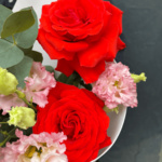 Ред Делишес: французские розы и эустома в Санкт-Петербурге - Фотография 4