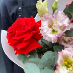 Ред Делишес: французские розы и эустома в Санкт-Петербурге - Фотография 3