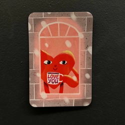 Букет «Мини-открытка 6х9 см