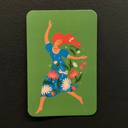 Букет «Мини-открытка 6х9 см 