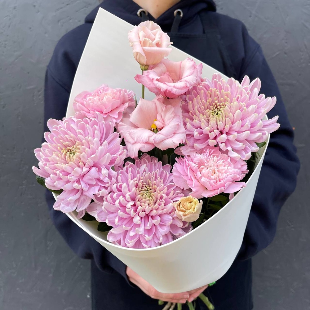 Сиреневые грезы: стойкие хризантемы и другие цветы