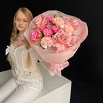 Сладкий ноябрь: авторский букет в нежной гамме в Санкт-Петербурге - Фотография 4