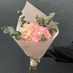 В самое сердце: розовая гортензия и эвкалипт в Санкт-Петербурге - Фотография 3