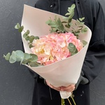 В самое сердце: розовая гортензия и эвкалипт в Санкт-Петербурге - Фотография 6