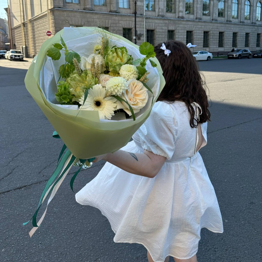 Лючия Лемурмур: зеленые розы, ароматные и стойкие цветы в гамме Мариинского театра