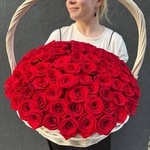 Роза красная с доставкой - Фотография 1 Роза красная с доставкой - Фотография 1