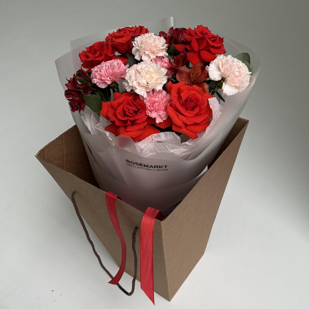 Букет «Экстренное собрание с доставкой в офис»