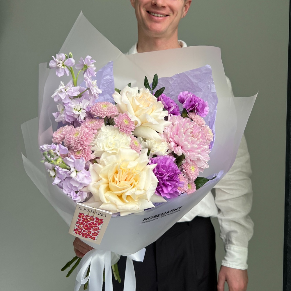 Букет «Бухгалтер, милый мой бухгалтер» с доставкой в офис