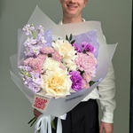 Букет «Бухгалтер, милый мой бухгалтер»  с бесплатной доставкой по Санкт-Петербургу - Фотография 2