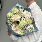 Букет «Заявление на отпуск»  с бесплатной доставкой по Санкт-Петербургу - Фотография 1