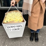 Розы белые недорого: 51 цветок, высота 50 см - Фотография 4