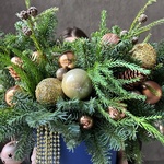 Рождественская история в синих оттенках - Фотография 8