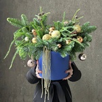 Рождественская история в синих оттенках - Фотография 1