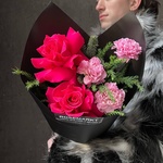 Клубника в горьком шоколаде: Пинк Флойд, хвойные ветки и розовые диантусы - Фотография 2