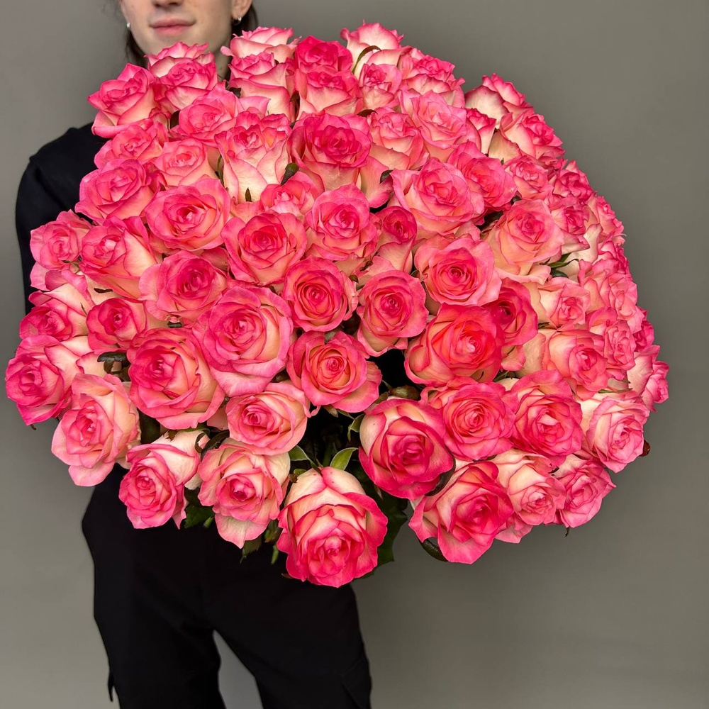 71 розовая роза