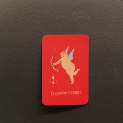 Букет «Мини-открытка «В самое сердце» (красное) 6*9» Букет «Мини-открытка «В самое сердце» (красное) 6*9»