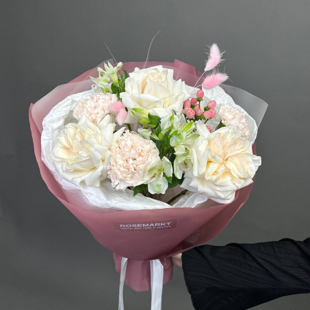 «С тонким ароматом любви» с аквабоксом и коробкой-переноской