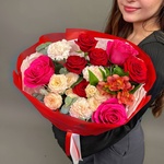 «В твоих локонах горю» с аквабокс и коробкой-переноской - Фотография 1