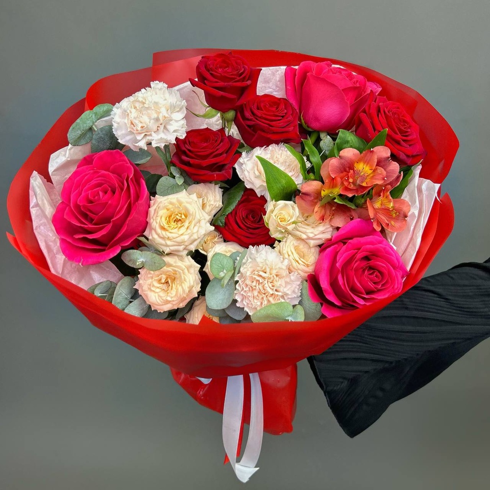 «В твоих локонах горю» с аквабоксом и коробкой-переноской