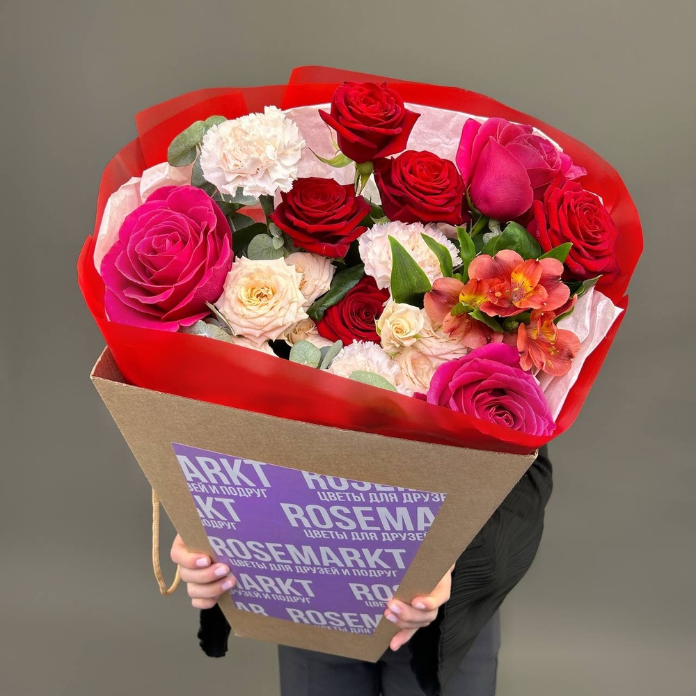 «В твоих локонах горю» с аквабоксом и коробкой-переноской