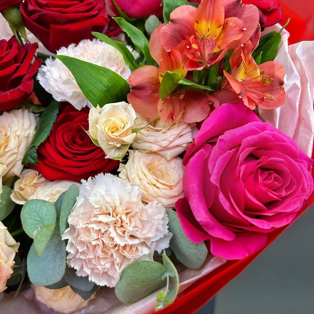 «В твоих локонах горю» с аквабоксом и коробкой-переноской