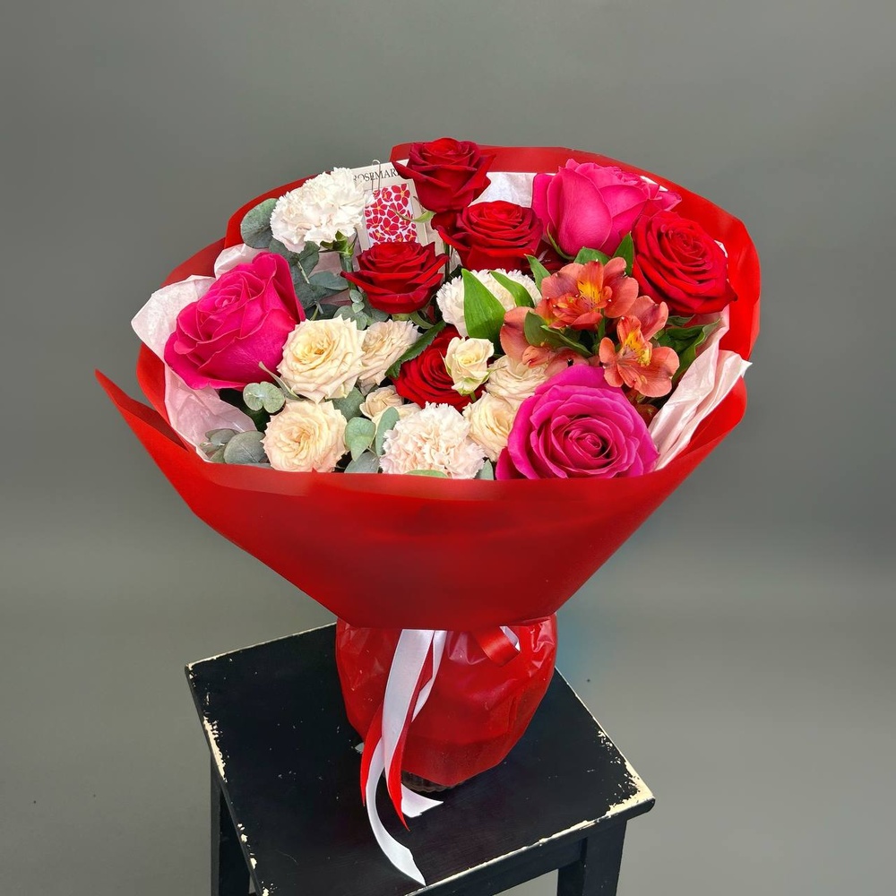 «В твоих локонах горю» с аквабоксом и коробкой-переноской