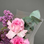 Запах весны: ароматная сирень с французской розой - Фотография 5